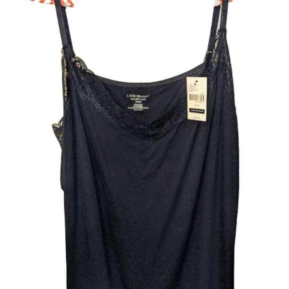 Plus Size 22/24 Black Lace Cami from Lane Bryant - Picture 4 of 7